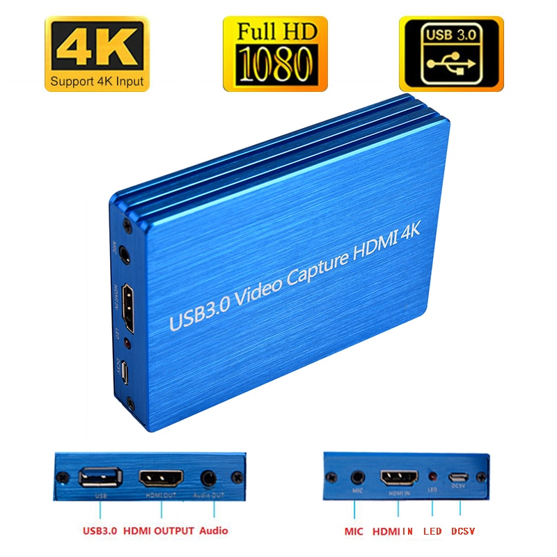 4K HDMI To USB 3.0  ĸó ī  1080P 60fps ..